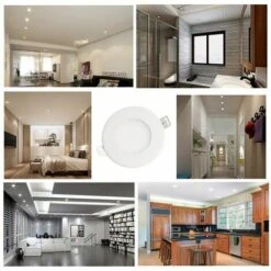 Faretto Pannello LED Incasso Rotondo 6W Slim Alette Molla Luce Bianca Fredda -Negozio al dettaglio Paulmann 8920280 5