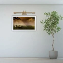 Applique A LED Per Illuminare Quadri, Specchi, Ecc., Stile Tradizionale Ed Elegante Con LED Da 8W, Caldo 3000K, Bronzo Antico, Completamente Snodato E Orientabile. -Negozio al dettaglio Paulmann 89604925 4