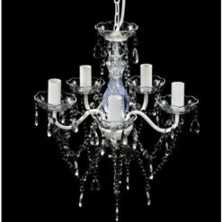 VIDAXL Lampadario Con 5 Lampadine Trasparente -Negozio al dettaglio Paulmann 90938990 4