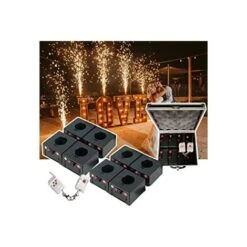 Kit Accenditori Da 8 Pz Per Spark MEDIUM Fontane Fredde Con Doppio Telecomando E Valigetta