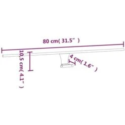 Luce A LED Per Specchio 7,5 W Bianco Freddo 80 Cm 6000 K VidaXL -Negozio al dettaglio Paulmann 92476026 3