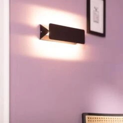 Applique LED Temis 10W Nera Bianco Caldo 2800K - 3200K 80 Mm120º 11 Applique LED Temis 10W Nera Bianco Caldo 2800K - 3200K 80 Mm120º -Negozio al dettaglio Paulmann 9252020 5