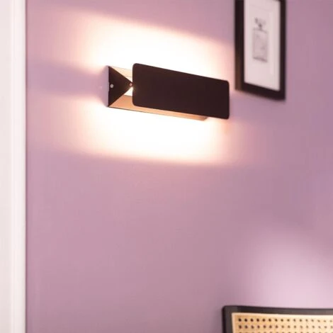 Applique LED Temis 10W Nera Bianco Caldo 2800K - 3200K 80 Mm120º 7 Applique LED Temis 10W Nera Bianco Caldo 2800K - 3200K 80 Mm120º - immagine 5