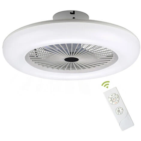 Randaco 80W Ventilatore Da Soffitto LED Bianco Illuminazione Residenziale Camera Da Letto Sleep Timer Silenzioso 3 Randaco 80W Ventilatore Da Soffitto LED Bianco Illuminazione Residenziale Camera Da Letto Sleep Timer Silenzioso