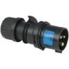 PCE CEE 16 A/240 V - 3P Plug Male Nero, IP44 -Negozio al dettaglio Paulmann 94089166 1
