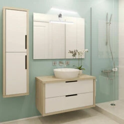 Luce Frontale Specchio Bagno, Luce Specchio Bagno 6000K 5W, Ip44, Luce Bianca, 30Cm - -Negozio al dettaglio Paulmann 94168585 3