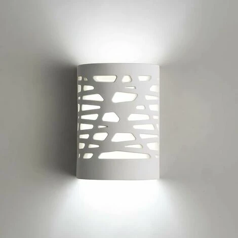 Lampada Da Parete A LED 7W Moderna Luce Bianca Per Interni In Gesso Per Soggiorno, Camera Da Letto, Scale, Corridoio, Luce Notturna 3 Lampada Da Parete A LED 7W Moderna Luce Bianca Per Interni In Gesso Per Soggiorno, Camera Da Letto, Scale, Corridoio, Luce Notturna