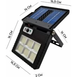 Applique Solare Da Esterno Paralume Risparmio Energetico Energia Solare Giardino - Singolo Applique 6500k -Negozio al dettaglio Paulmann 94366563 4