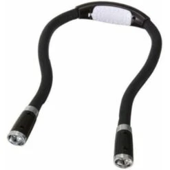 Luce Da Lettura A LED, Lampada Da Collo Luce Notturna A LED Flessibile A Mani Libere Intorno Al Collo A Batteria Per Fai Da Te, Lavoro A Maglia, Riparazione, Campeggio, Viaggi, Barbecue, Pesca