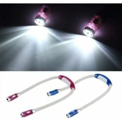 Luce Da Lettura A LED, Lampada Da Collo Luce Notturna A LED Flessibile A Mani Libere Intorno Al Collo A Batteria Per Fai Da Te, Lavoro A Maglia, Riparazione, Campeggio, Viaggi, Barbecue, Pesca -Negozio al dettaglio Paulmann 94558748 5