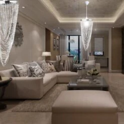 Lampadario Sospeso In Cristallo 22 X 58 Cm VidaXL -Negozio al dettaglio Paulmann 947869 5