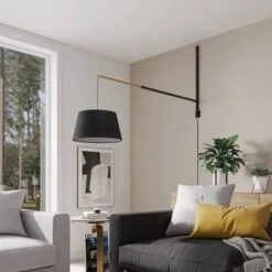 Lucande Beleza Applique Con Paralume Estraibile -Negozio al dettaglio Paulmann 95374396 4