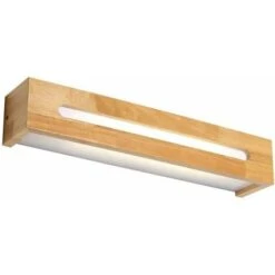 Lampade Da Bagno Lampada Da Parete A Led In Legno Lampada Giapponese Semplice Creativa Moderna Camera Da Letto Soggiorno Balcone Corridoio Illuminazione Ad Alta Luminosità Applique Da Parete Risparmio