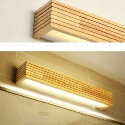 Lampade Da Bagno Lampada Da Parete A Led In Legno Lampada Giapponese Semplice Creativa Moderna Camera Da Letto Soggiorno Balcone Corridoio Illuminazione Ad Alta Luminosità Applique Da Parete Risparmio -Negozio al dettaglio Paulmann 95527498 4