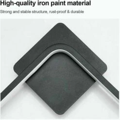 Applique Da Interno Salotto LED Applique Quadrate Applique Da Interno Moderne Camera Da Letto Corridoio Applique Da Corridoio Luce Bianca E Nera -Negozio al dettaglio Paulmann 96238375 4