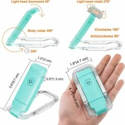 Lampada Da Lettura A LED Con Clip, Lampada Da Lettura Per Libri A Letto, Luce Morbida Per Gli Occhi, USB Ricaricabile, Luminosità Per La Protezione Degli Occhi, Luce A LED -Negozio al dettaglio Paulmann 96497530 3