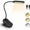 Luce Da Lettura Con Clip, Luce Da Lettura Per Leggere A Letto, Luce Da Lettura Ricaricabile Tramite USB Con 16 LED, 5 Luminosità E 3 Modalità Di Colore Per Lettori E Bambini -Negozio al dettaglio Paulmann 97073002 1