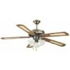 Ventilatore Soffitto 5 Pale D130 Cm 3 Luci Marrone -Negozio al dettaglio Paulmann 9728706 1
