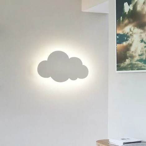 Applique - Cloud Light - Indoor - Moderno - Paralume In Acrilico Con Luci LED Integrate - Piccole Nuvole Bianche Ruikalucky 3 Applique - Cloud Light - Indoor - Moderno - Paralume In Acrilico Con Luci LED Integrate - Piccole Nuvole Bianche Ruikalucky