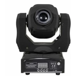 Mini TESTA MOBILE SPOT Rotante 60W Con Giochi Luce E Prisma