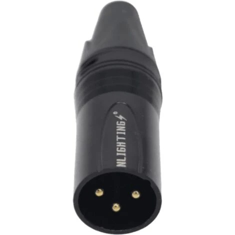 Connettore Volante Canon Maschio Femmina XLR A 3 Poli - Femmina 4 Connettore Volante Canon Maschio Femmina XLR A 3 Poli - Femmina - immagine 2