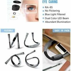 Lampada Da Lettura Ricaricabile Al Collo, Lampada Per Leggere A Letto, 3 Colori, 6 Livelli Di Luminosità, Bracci Pieghevoli, Lunga Durata, Perfetta Per Leggere, Lavorare A Maglia, Riparare [Classe Di 10 Lampada Da Lettura Ricaricabile Al Collo, Lampada Per Leggere A Letto, 3 Colori, 6 Livelli Di Luminosità, Bracci Pieghevoli, Lunga Durata, Perfetta Per Leggere, Lavorare A Maglia, Riparare [Classe Di -Negozio al dettaglio Paulmann 97887338 4