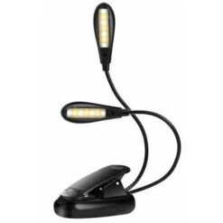 Lampada Da Libro Ricaricabile A 14 LED, Lampada Da Lettura A Clip Per Letto, Lampada Da Scrivania, 3 Luminosità E 2 Colli Di Cigno Illuminano 2 Pagine Intere. Perfetto Per Topi Di Biblioteca, Bambini. -Negozio al dettaglio Paulmann 98130360 4