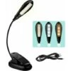 Lampada Da Lettura Ricaricabile Per Libro, Luminosità 9 Modalità, Lettore Lampada 7 LED, Lampada Pinza Clip Flessibile E Portatile Per EReader, Notte, Viaggi, Lavoro [ITeddo Bianco E Caldo] -Negozio al dettaglio Paulmann 98230096 1