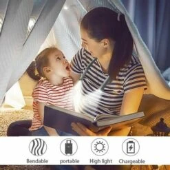 Lampada Da Lettura Collo Lampada Da Lettura A Led Lampada Da Lettura 3 Colori Luce Notturna Luminosità Regolabile Perfetto Per La Lettura Di Campeggio Riparazione -Negozio al dettaglio Paulmann 98230150 5