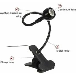 Lampada Da Lettura USB Con 3 Modalità Di Colore Per La Protezione Degli Occhi Più Bassi Perfetta Per La Lettura Notturna, Nera 10 Lampada Da Lettura USB Con 3 Modalità Di Colore Per La Protezione Degli Occhi Più Bassi Perfetta Per La Lettura Notturna, Nera -Negozio al dettaglio Paulmann 98232645 4