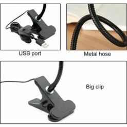Lampada Da Lettura USB Con 3 Modalità Di Colore Per La Protezione Degli Occhi Più Bassi Perfetta Per La Lettura Notturna, Nera 11 Lampada Da Lettura USB Con 3 Modalità Di Colore Per La Protezione Degli Occhi Più Bassi Perfetta Per La Lettura Notturna, Nera -Negozio al dettaglio Paulmann 98232645 5