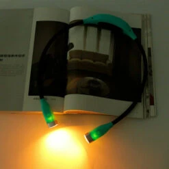 Lampada Da Lettura A LED Ricaricabile Per Il Collo Con 3 Modalità Di Illuminazione: Lavoro A Maglia, Campeggio, Rammendo -Negozio al dettaglio Paulmann 99854484 4